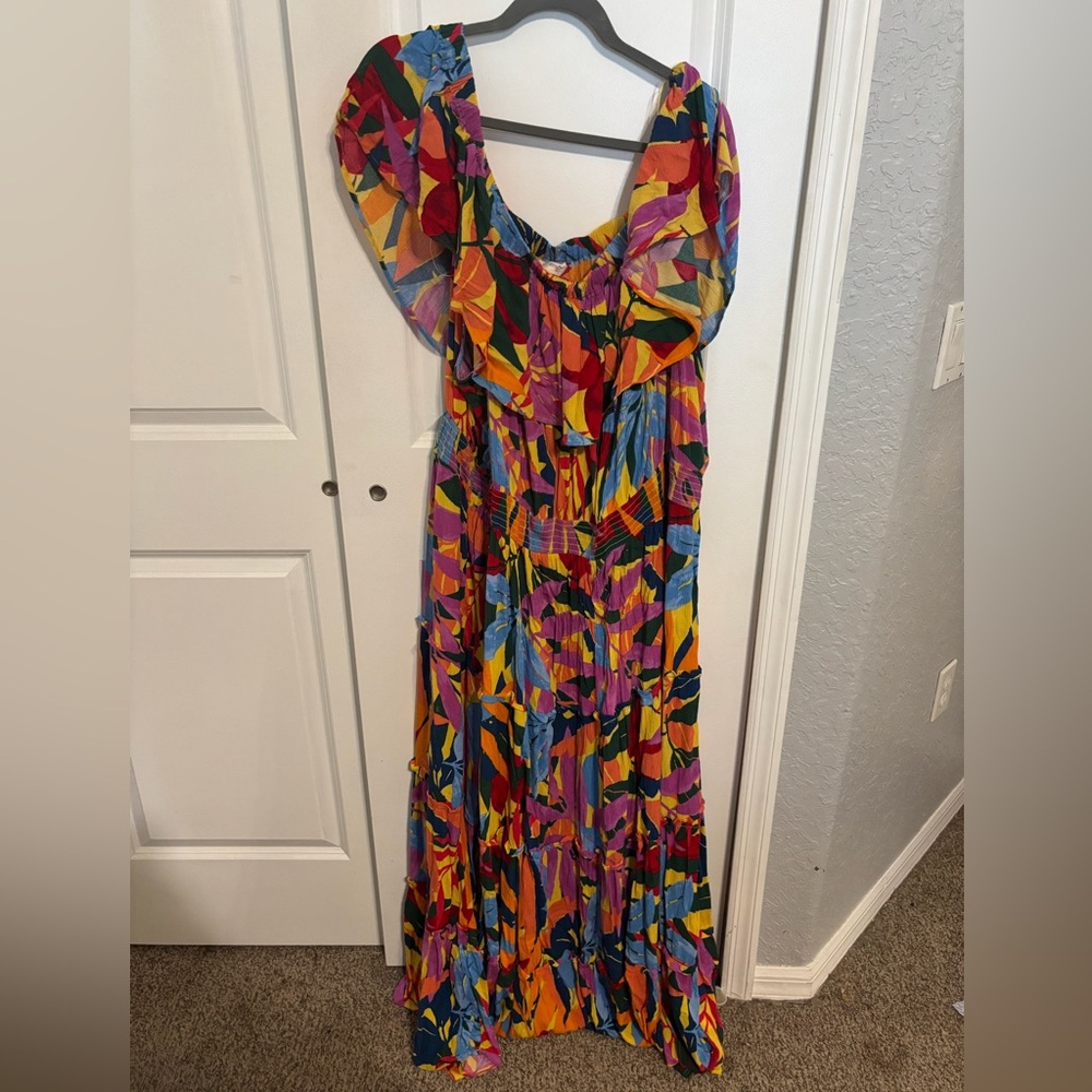 Floral maxi dress